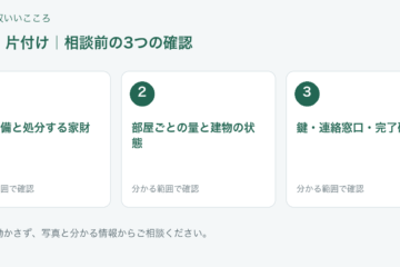 福岡市 空き家 片付けの相談前チェック